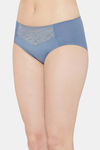 Wacoal Medium Rise Half Coverage Bikini Panty - Blue — thumbnail 3