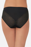 Wacoal Medium Rise Half Coverage Bikini Panty - Black — thumbnail 2