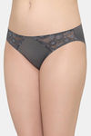 Wacoal Low Rise Half Coverage Bikini Panty - Grey — thumbnail 3