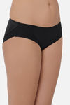 Wacoal Medium Rise Half Coverage Bikini Panty - Black — thumbnail 4