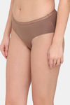 Wacoal Medium Rise Half Coverage Hipster Panty - Brown — thumbnail 4