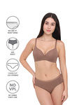 Wacoal Medium Rise Half Coverage Hipster Panty - Brown — thumbnail 7
