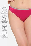 Wacoal Low Rise Half Coverage Bikini Panty - Red — thumbnail 7
