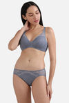 Wacoal Low Rise Half Coverage Bikini Panty - Grey — thumbnail 6