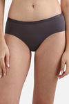 Wacoal Medium Rise Half Coverage Hipster Panty - Grey — thumbnail 1