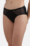 Wacoal Medium Rise Half Coverage Hipster Panty - Black — thumbnail 4