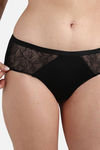 Wacoal Medium Rise Half Coverage Hipster Panty - Black — thumbnail 5