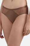 Wacoal Medium Rise Half Coverage Hipster Panty - Brown — thumbnail 4