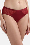 Wacoal Medium Rise Half Coverage Hipster Panty - Red — thumbnail 3