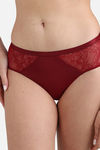 Wacoal Medium Rise Half Coverage Hipster Panty - Red — thumbnail 5