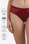 Wacoal Medium Rise Half Coverage Hipster Panty - Red — thumbnail 6