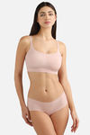 Wacoal Medium Rise Full Coverage Hipster Panty - Pink — thumbnail 7