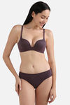 Wacoal Low Rise Half Coverage Bikini Panty - Wine — thumbnail 7