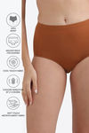 Wacoal High Rise Full Coverage Hipster Panty - Brown — thumbnail 6