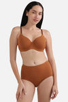 Wacoal High Rise Full Coverage Hipster Panty - Brown — thumbnail 7