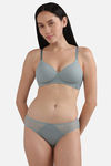 Wacoal Low Rise Half Coverage Bikini Panty - Grey — thumbnail 7