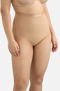Wacoal Seamless Mid Waist Shaper Panty - Beige — thumbnail 4