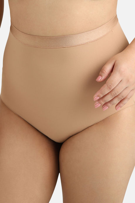 Wacoal Seamless Mid Waist Shaper Panty - Beige — image 5