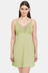 Wacoal Polyester Chemise - Green — thumbnail 1
