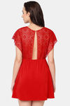Wacoal Relaxed Nylon Chemise - Red — thumbnail 5