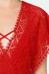 Wacoal Relaxed Nylon Chemise - Red — thumbnail 7