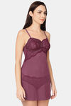 Wacoal Relaxed Nylon Chemise - Pickled Beet — thumbnail 3