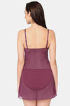 Wacoal Relaxed Nylon Chemise - Pickled Beet — thumbnail 4