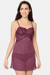 Wacoal Relaxed Nylon Chemise - Pickled Beet — thumbnail 6