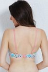 Zivame Fashion Print Padded Non Wired 3/4th Coverage T-Shirt Bra-Multi-Colour Print — thumbnail 4