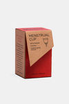 TWC Reusable Large Menstrual Cup Made of Medical Grade Silicone, Rash free, No Leakage, FDA Approved (Pack of 1) - Cherry Red — thumbnail 6