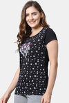 Shararat Cotton Pyajama Set - Black — thumbnail 2