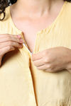 Shararat Cotton Loungewear Dress - Beige — thumbnail 8
