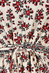 Shararat Cotton Full Length Nightdress - Red — thumbnail 8