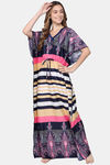 Shararat Cotton Full Length Nightdress - Pink — thumbnail 5