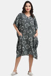 Shararat Cotton Full Length Nightdress - Grey — thumbnail 1