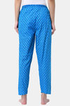 Shararat Cotton Loungewear Bottom - Blue — thumbnail 4