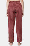 Shararat Cotton Loungewear Bottom - Red — thumbnail 4