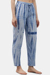 Shararat Cotton Loungewear Bottom - Blue — thumbnail 3
