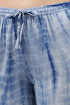 Shararat Cotton Loungewear Bottom - Blue — thumbnail 7