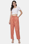 Shararat Cotton Loungewear Bottom - Peach  — thumbnail 5