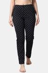 Shararat Cotton Loungewear Bottom - Black — thumbnail 1