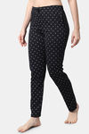 Shararat Cotton Loungewear Bottom - Black — thumbnail 2