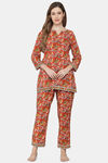 Shararat Cotton Pyajama Set - Brown — thumbnail 6