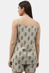 Shararat Cotton Pyajama Set - Beige — thumbnail 4