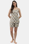 Shararat Cotton Pyajama Set - Beige — thumbnail 6