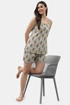 Shararat Cotton Pyajama Set - Beige — thumbnail 7