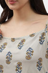 Shararat Cotton Pyajama Set - Beige — thumbnail 8
