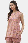 Shararat Cotton Pyajama Set - Pink — thumbnail 2