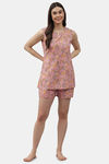 Shararat Cotton Pyajama Set - Pink — thumbnail 6