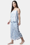 Shararat Cotton Pyajama Set - Blue — thumbnail 2